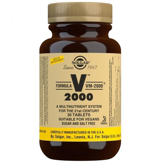 Solgar Vitamins Formula VM-2000 Tablets x60