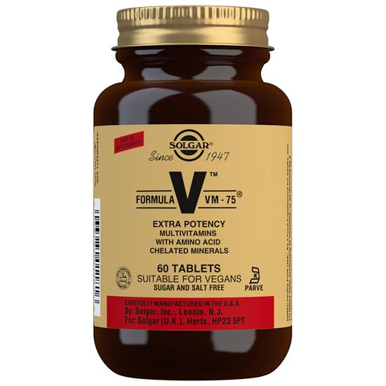 Solgar Vitamins Formula VM-75 Tablets x60