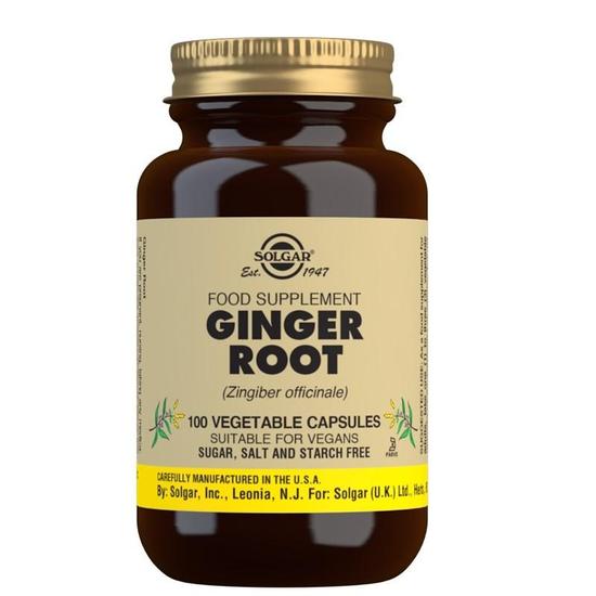 Solgar Vitamins Solgar Ginger Root 520mg Vegicaps 100