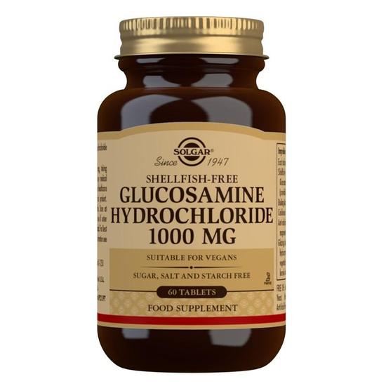 Solgar Vitamins Solgar Glucosamine Hydrochloride 1000mg Tablets 60