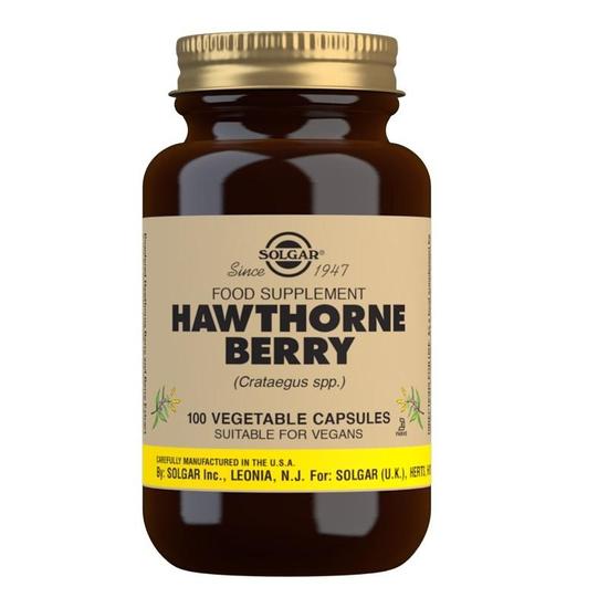 Solgar Vitamins Solgar Hawthorne Berry 520mg Vegicaps 100