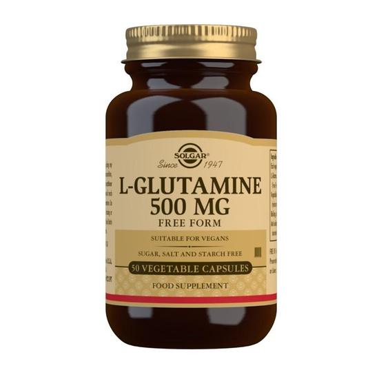 Solgar Vitamins Solgar l-glutamine 500mg Vegicaps 50 x50