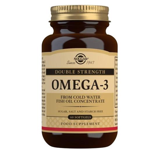 Solgar Vitamins Solgar Omega-3 Double Strength Softgels x60