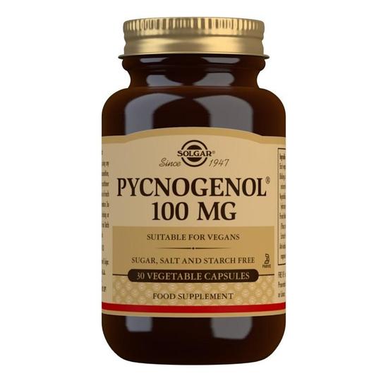 Solgar Vitamins Solgar Pycnogenol 100mg Vegicaps 30