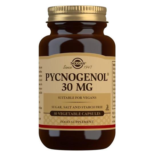 Solgar Vitamins Solgar Pycnogenol 30mg Vegicaps x30