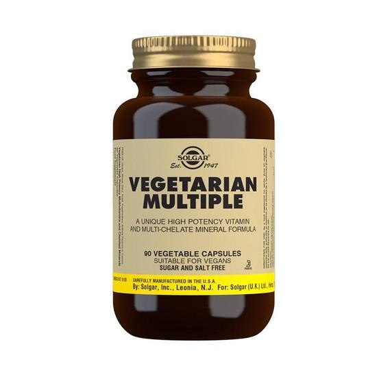 Solgar Vitamins Solgar Vegetarian Multiple Vegicaps 90