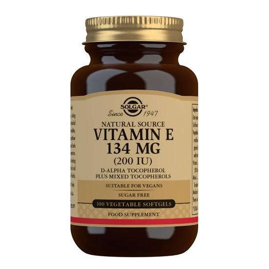 Solgar Vitamins Solgar Vitamin E 134mg Vegetarian Softgels 100
