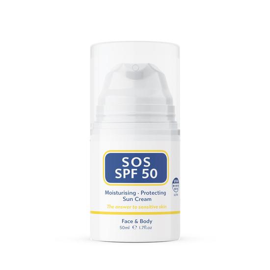 SOS Serum Skincare SOS Serum SPF 50 Sun Cream 50ml