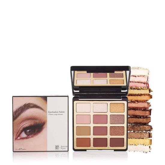 SOSU by SJ Bonnie Ryan Eyeshadow Palette 12 x 1.1g