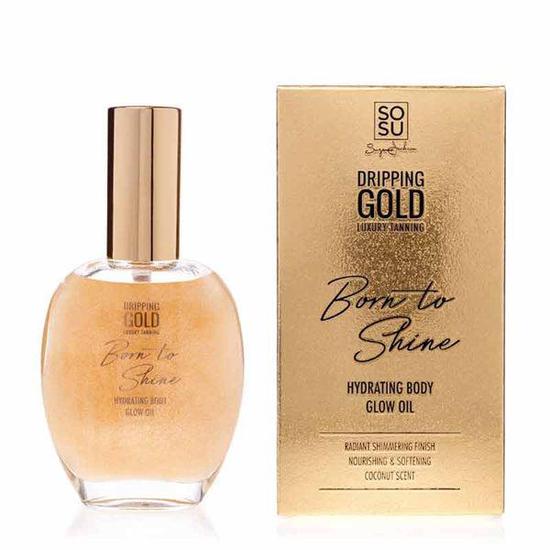 SOSU by SJ Dripping Gold Born To Shine Shimmer Oil