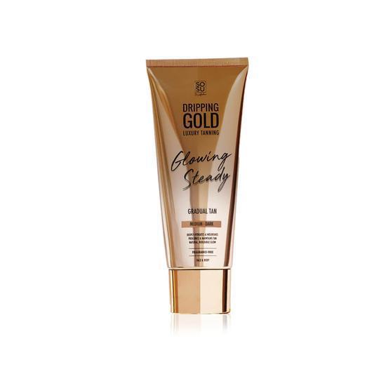SOSU by SJ Dripping Gold Glowing Steady Gradual Tan