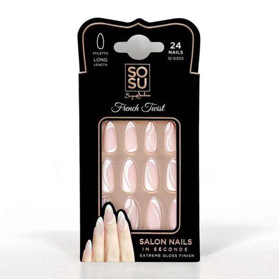 SOSU by SJ French Twist Faux Nails