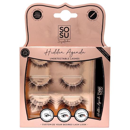 SOSU by SJ Hidden Agenda False Eyelashes 12-16mm