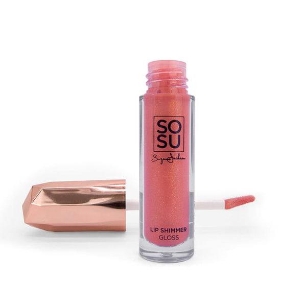 SOSU by SJ Let Them Talk Shimmer Lip Gloss Keep Talking (Sheer pink with shimmer)