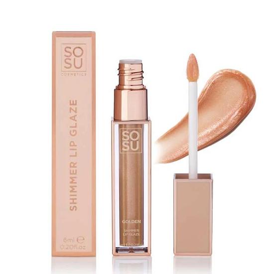 SOSU by SJ Shimmer Lip Glaze Rose Gold