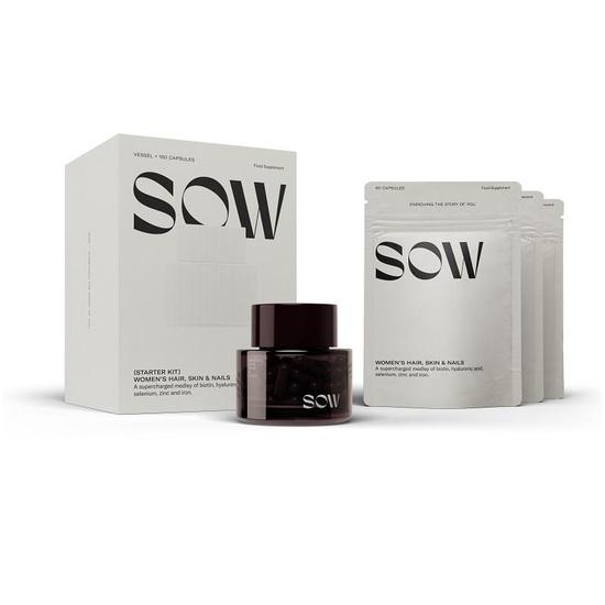 SOW Minerals Women's Hair, Skin & Nails 3 Month Starter Kit