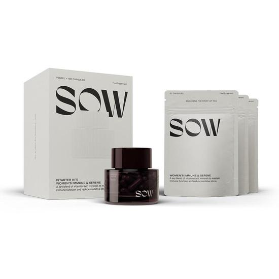 SOW Minerals Women's Immune & Serene 3 Month Starter Kit