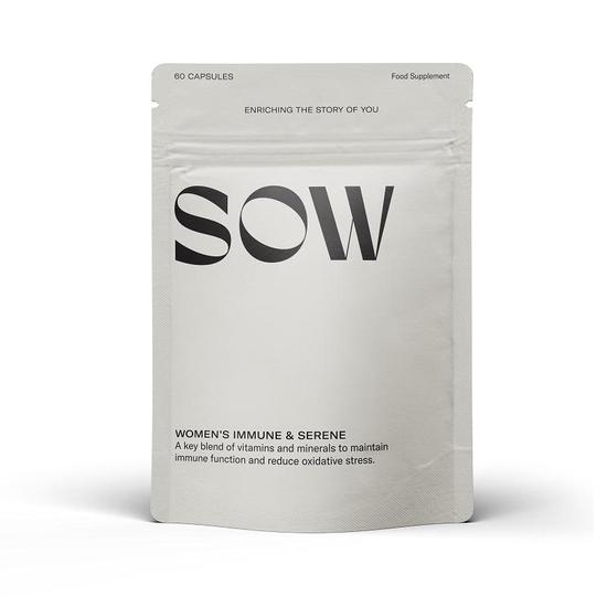 SOW Minerals Women's Immune & Serene Capsules