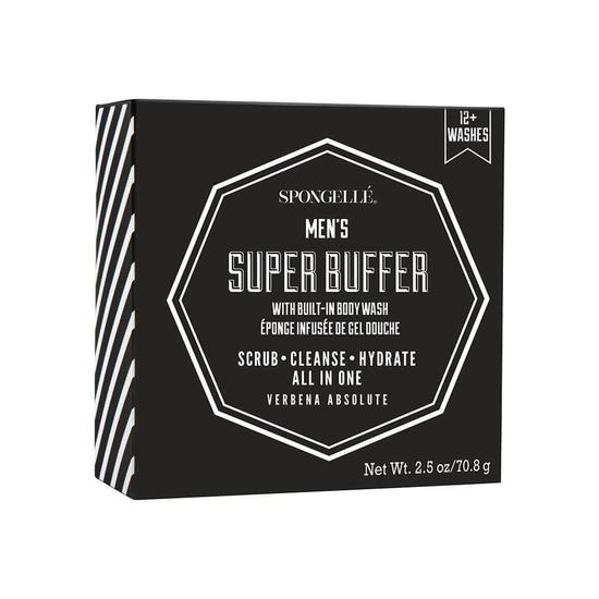 Spongelle Men's Super Body Buffer Mini-Size: Verbena Absolute