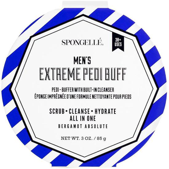Spongelle Men's Supreme Pedi Buffer Bergamot Absolute