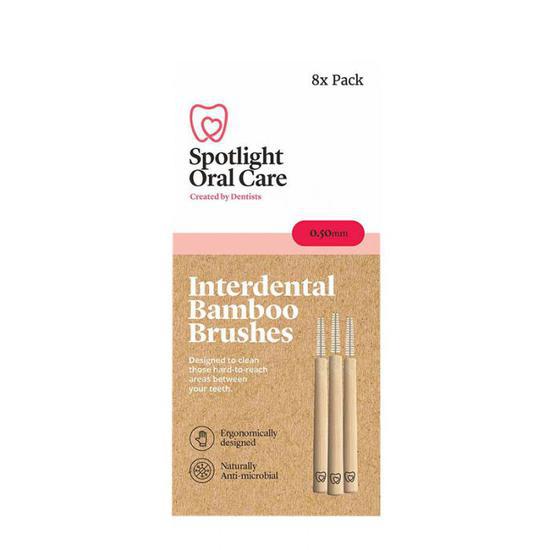 Spotlight Oral Care Interdental Bamboo Brushes 0.5mm (8 pack)