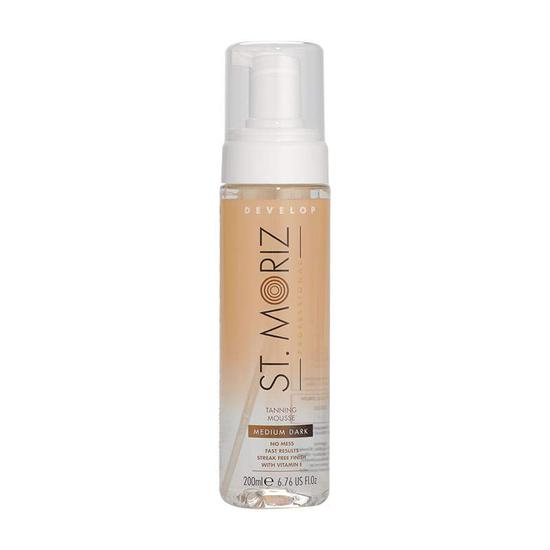 St Moriz Professional Clear Tanning Mousse Medium Dark