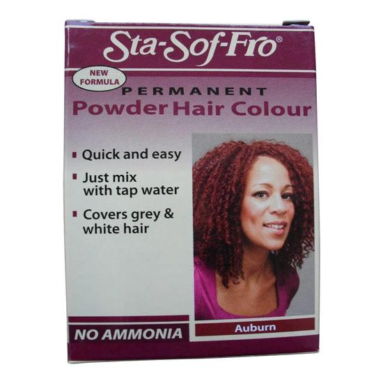 Sta-Sof-Fro Permanent Powder Hair Colour Auburn