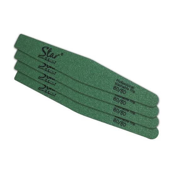 Star Nails Diamond File 80/80 4pk