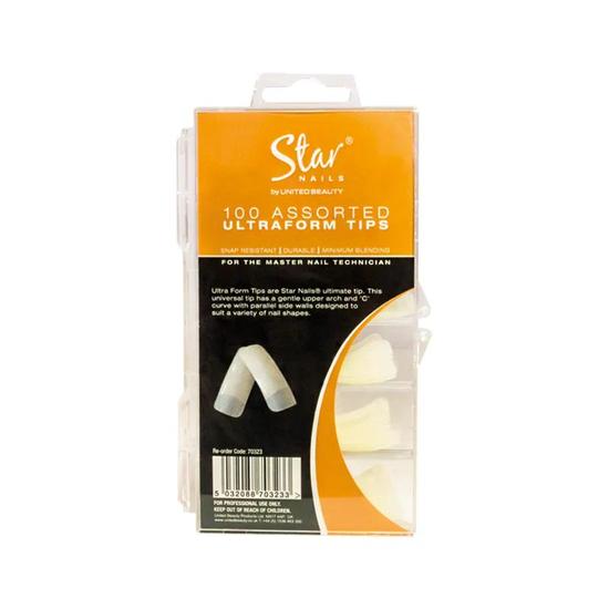Star Nails Ultraform Tips 100pk Mixed