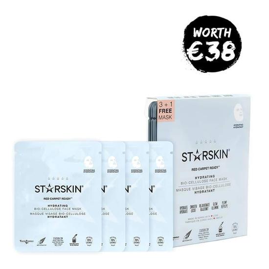 STARSKIN Red Carpet Ready Hydrating Face Mask x 4