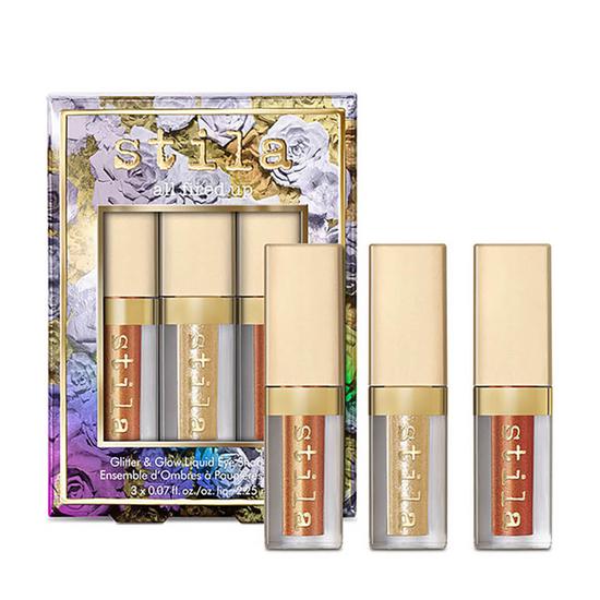 Stila All Fired Up Glitter Glow Liquid Eyeshadow Set Cosmetify