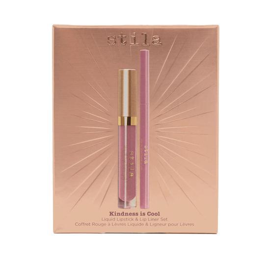 Stila Kindness Is Cool Liquid Lipstick & Lip Liner Gift Set Stay All Day Liquid Lipstick (Patina) + Stay All Day Matte Lip Liner (Everlasting)