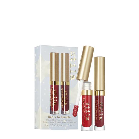 Stila Red-y To Rumble Liquid Lipstick Duo Gift Set