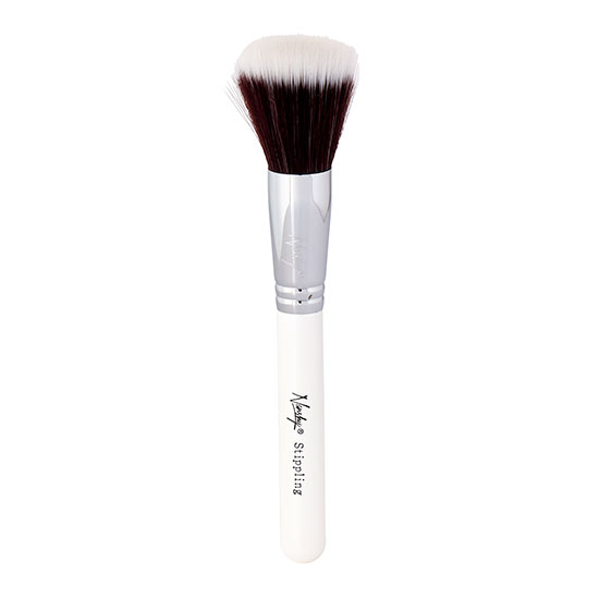 Nanshy Stippling Brush Pearlescent White