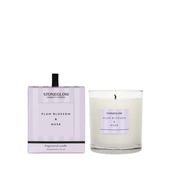 Stoneglow Plum Blossom & Musk Tumbler Candle
