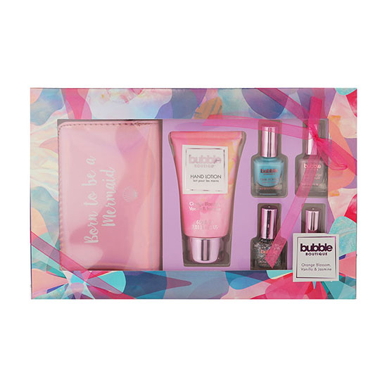 Style & Grace Bubble Boutique Nail Polishes & Purse Set