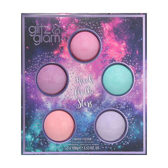 Style & Grace Glitz & Glam Galaxy Cosmos Fizzer Bomb Gift Se