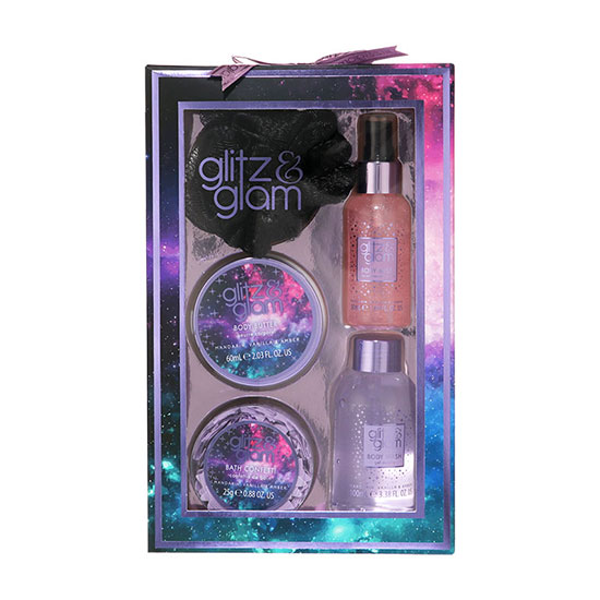 Style & Grace Glitz & Glam Galaxy Supercluster Bath Set Gift