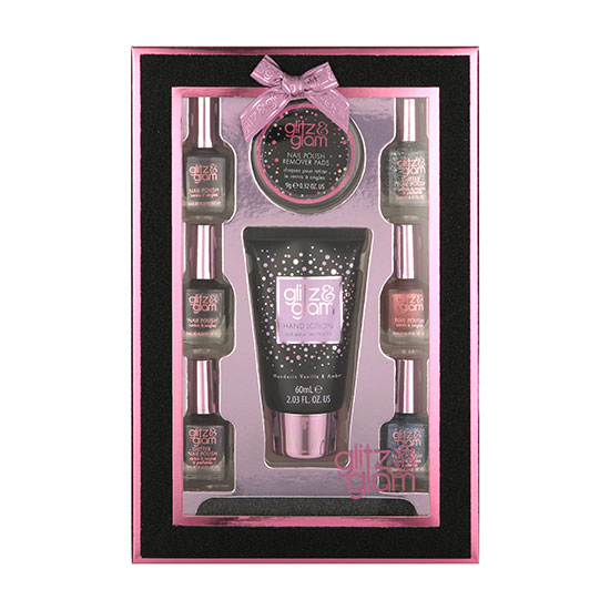 Style & Grace Glitz & Glam Perfect Mani Care Gift Set