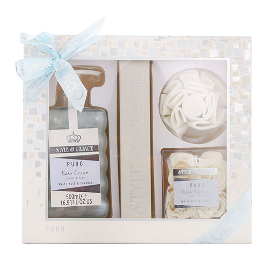 Style & Grace Puro Bathroom Retreat Gift Set