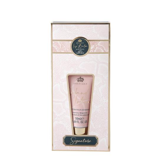 Style & Grace Signature Beauty Rescue Set Eco Packaging 50ml Hand Cream + 10ml Lip Balm Vanilla