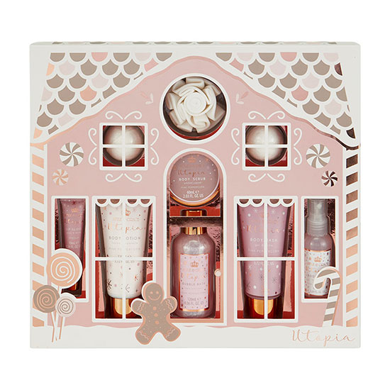 Style & Grace Utopia Gingerbread House Gift Set