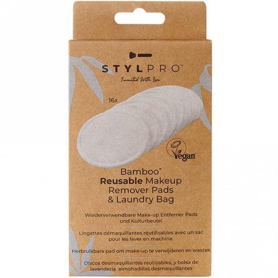 Stylpro Bamboo Reuseable Make-Up Remover Pads Set