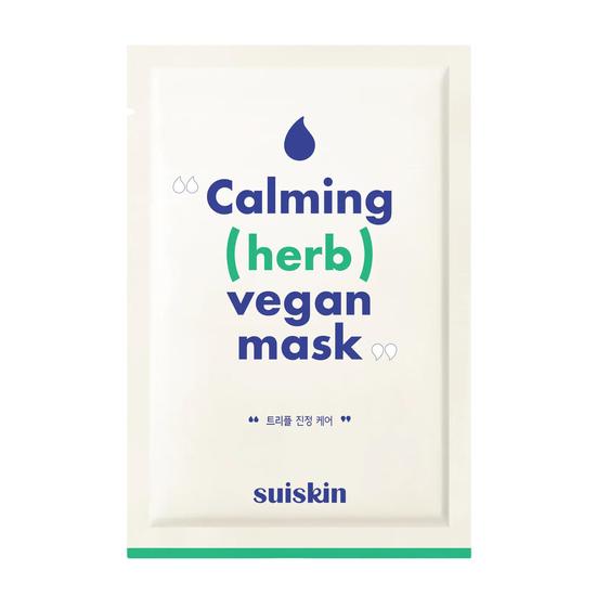 Suiskin Calming Herb Vegan Mask Box 1ea