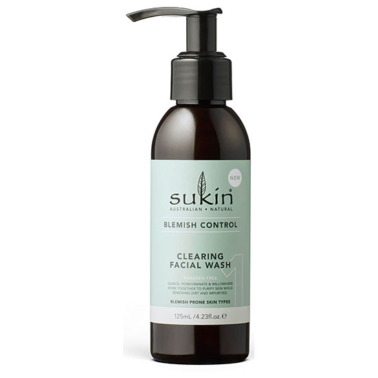 Sukin Blemish Control Clearing Facial Wash