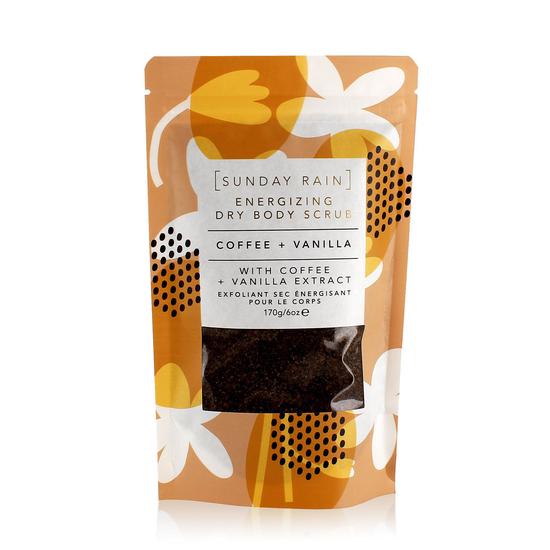 Sunday Rain Coffee & Vanilla Energising Dry Body Scrub