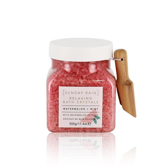 Sunday Rain Watermelon & Mint Relaxing Bath Crystals 500g