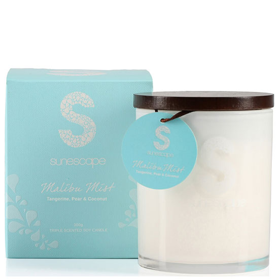 Sunescape Malibu Mist Candle Tangerine/Pear/Coconut