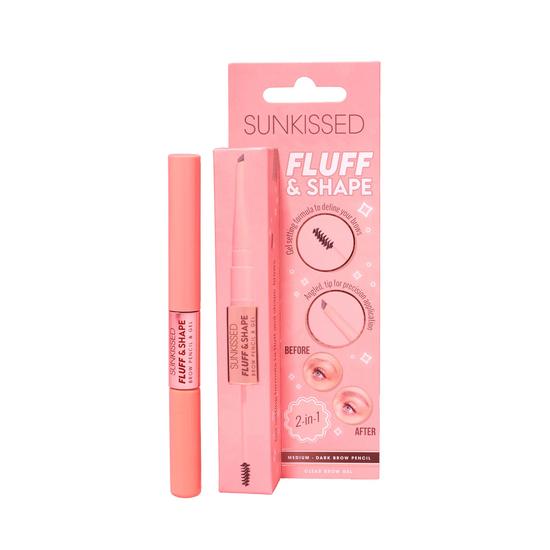 Sunkissed 2-In-1 Fluff & Shape Brow Duo 1 Piece