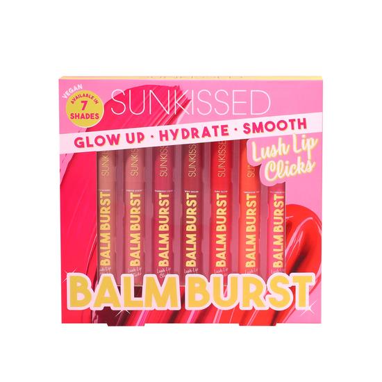 Sunkissed Balm Burst Lush Lip Clicks Gift Set 7 Pieces